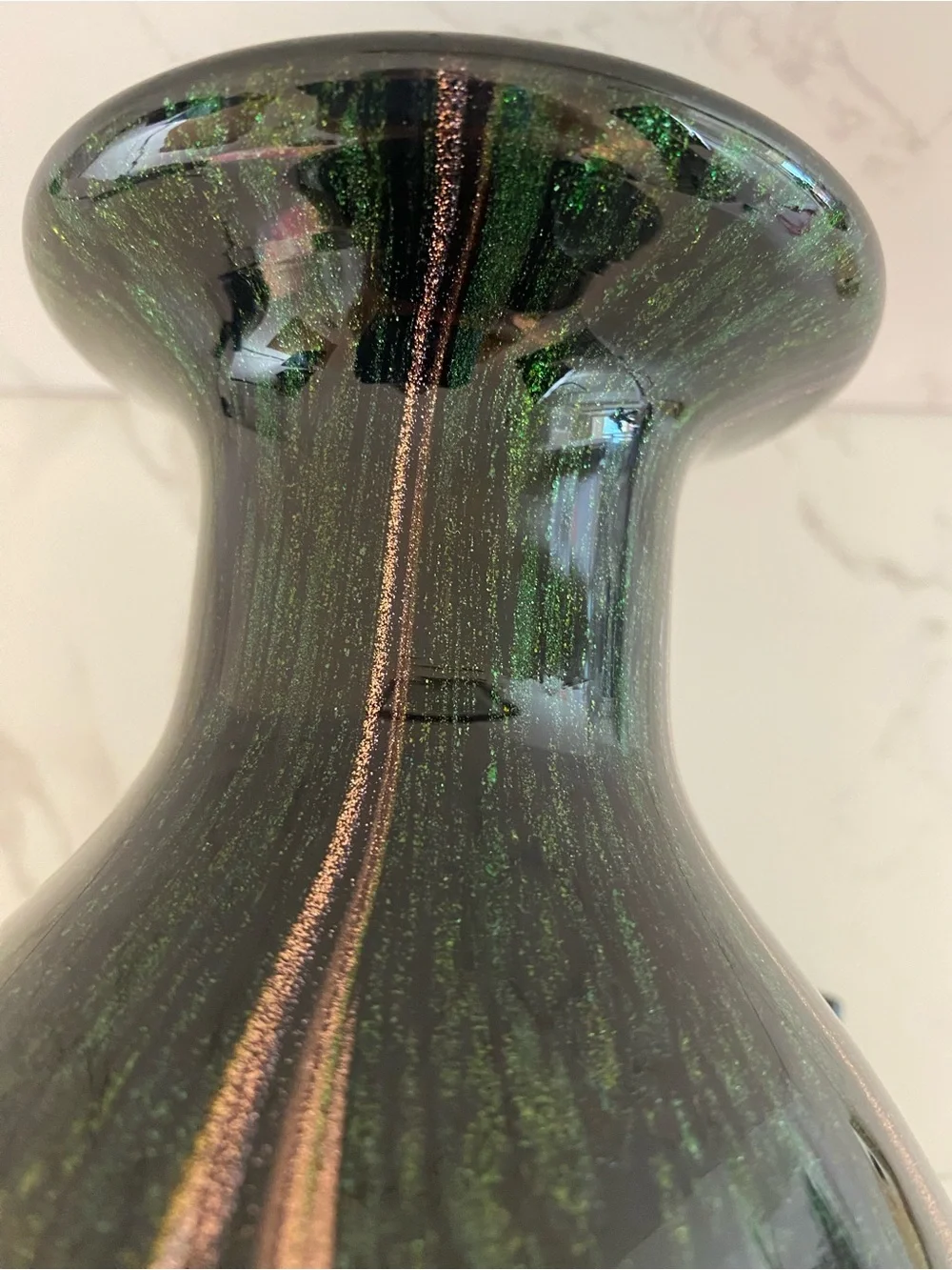 Dale Tiffany handcrafted iridescent