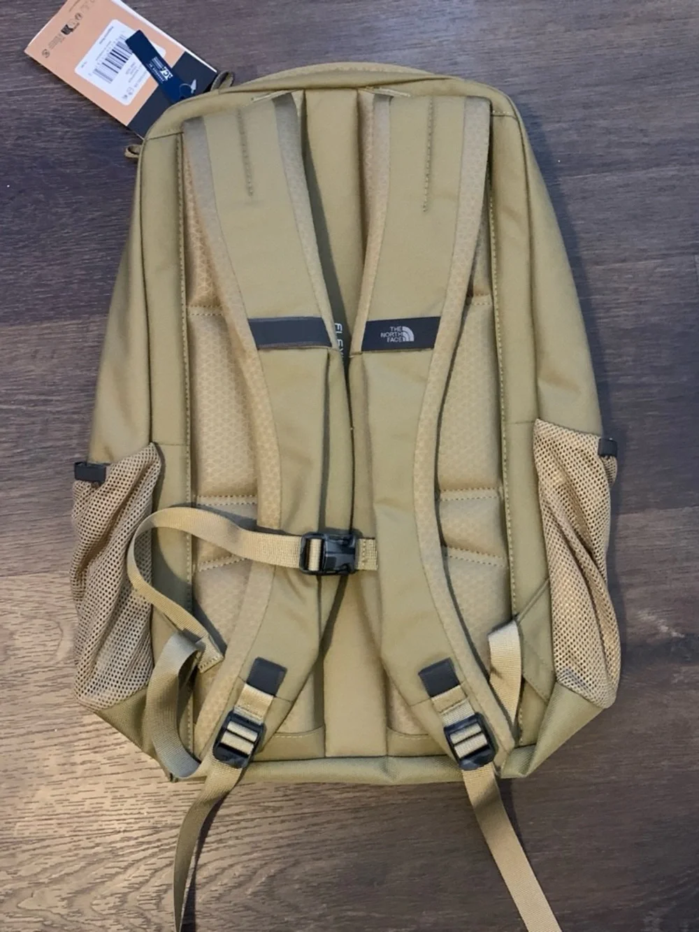 The North Face Vault Backpack in Tan
