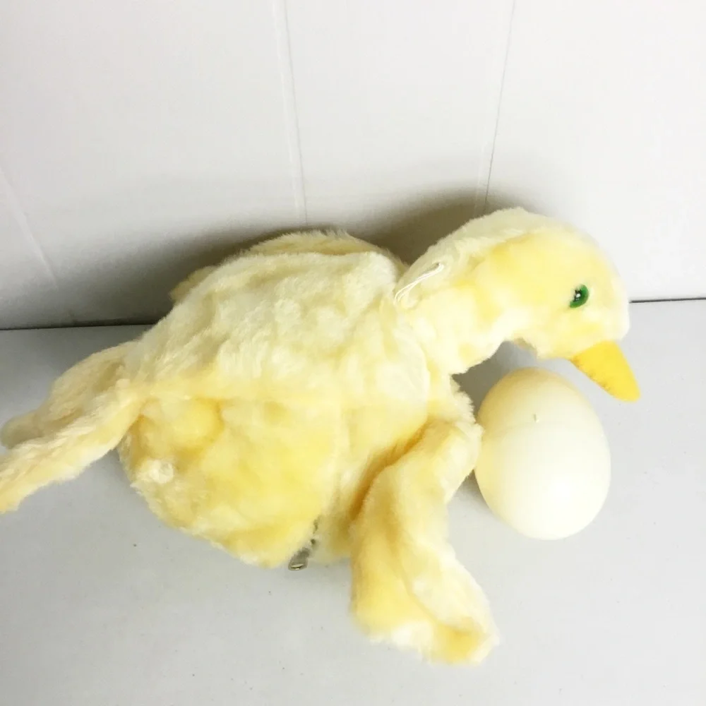 Vintage 1980s Andrea Mcsweeney Duck With Egg Plush Stuffed Animal
