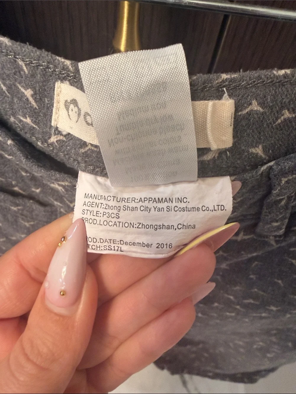 Appaman loops shorts button