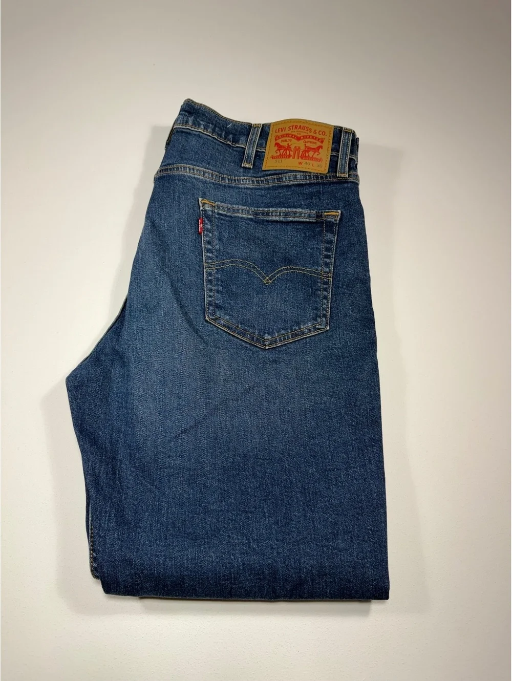 Levi’s 511 Slim Stretch Jeans Men’s 40x30 Medium Wash NWT New Tags
