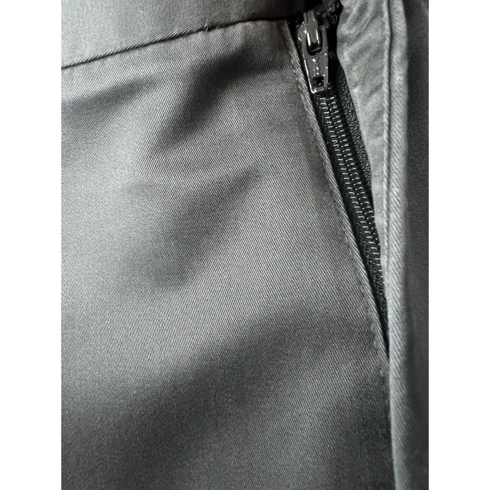 Bonobos Friday Pants Men 34x32 Gray Straight Leg Cotton Chino Casual Work Smooth