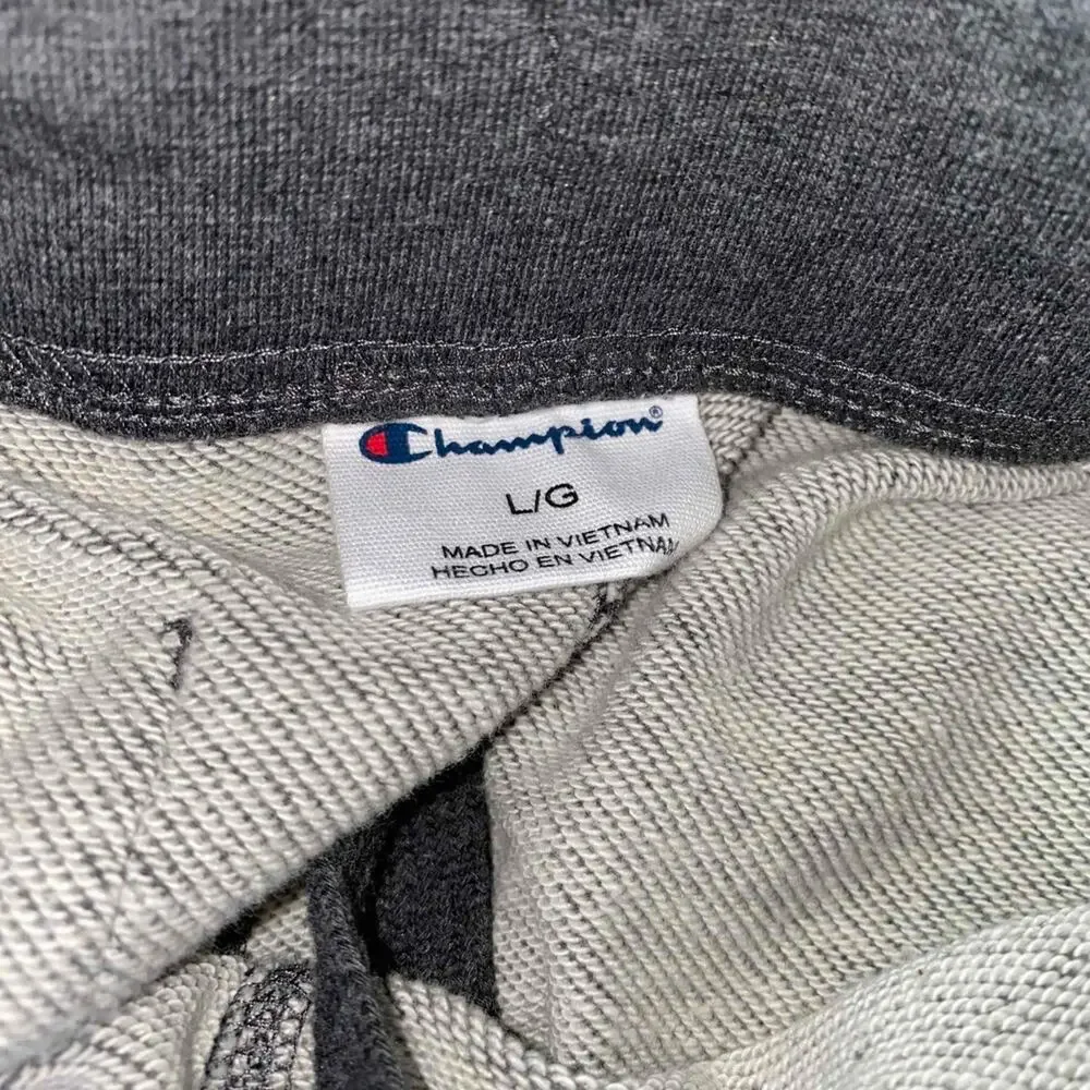 Champion's Lightweight Grey Athletic Athleisure Gorp Shorts size large