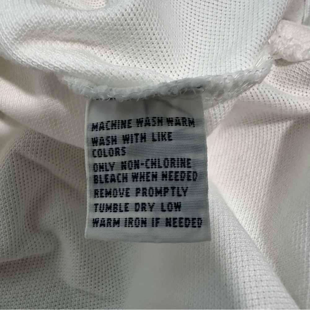Polo Ralph Lauren Classic White Polo Shirt size large big pony short sleeve