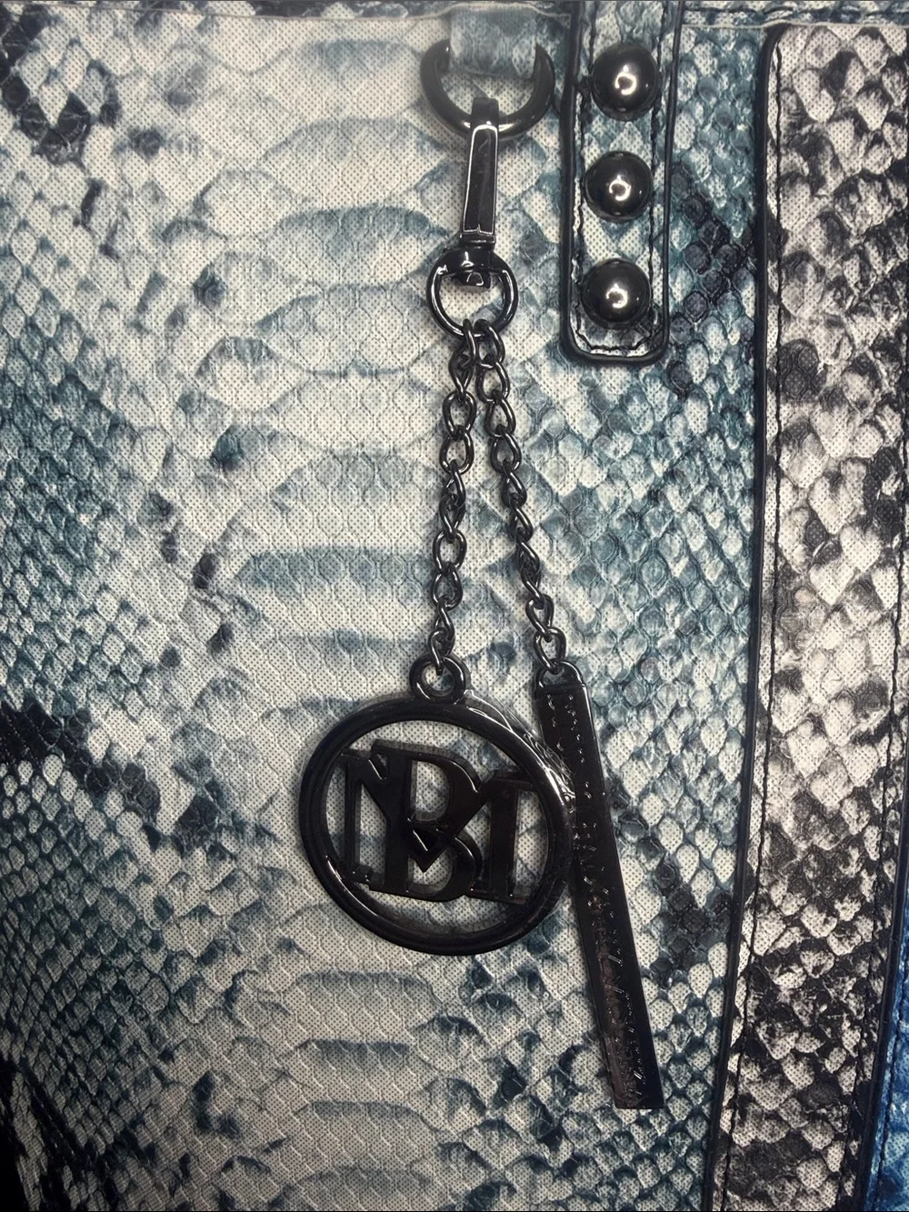 Studio Badgley Mischka python texture