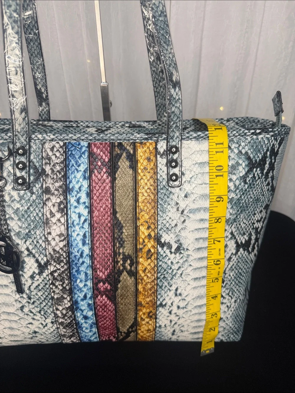 Studio Badgley Mischka python texture
