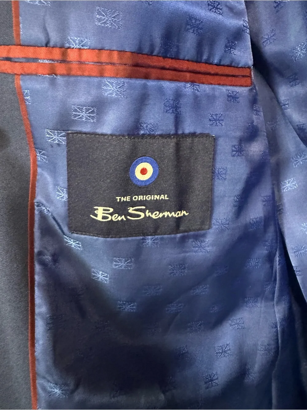 Ben Sherman patterned blazer versatile
