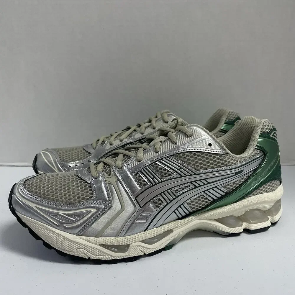 ASICS Gel Kayano 14 Dried Leaf Pure Silver 1203A537 300 Size 14 Men Mesh Runner