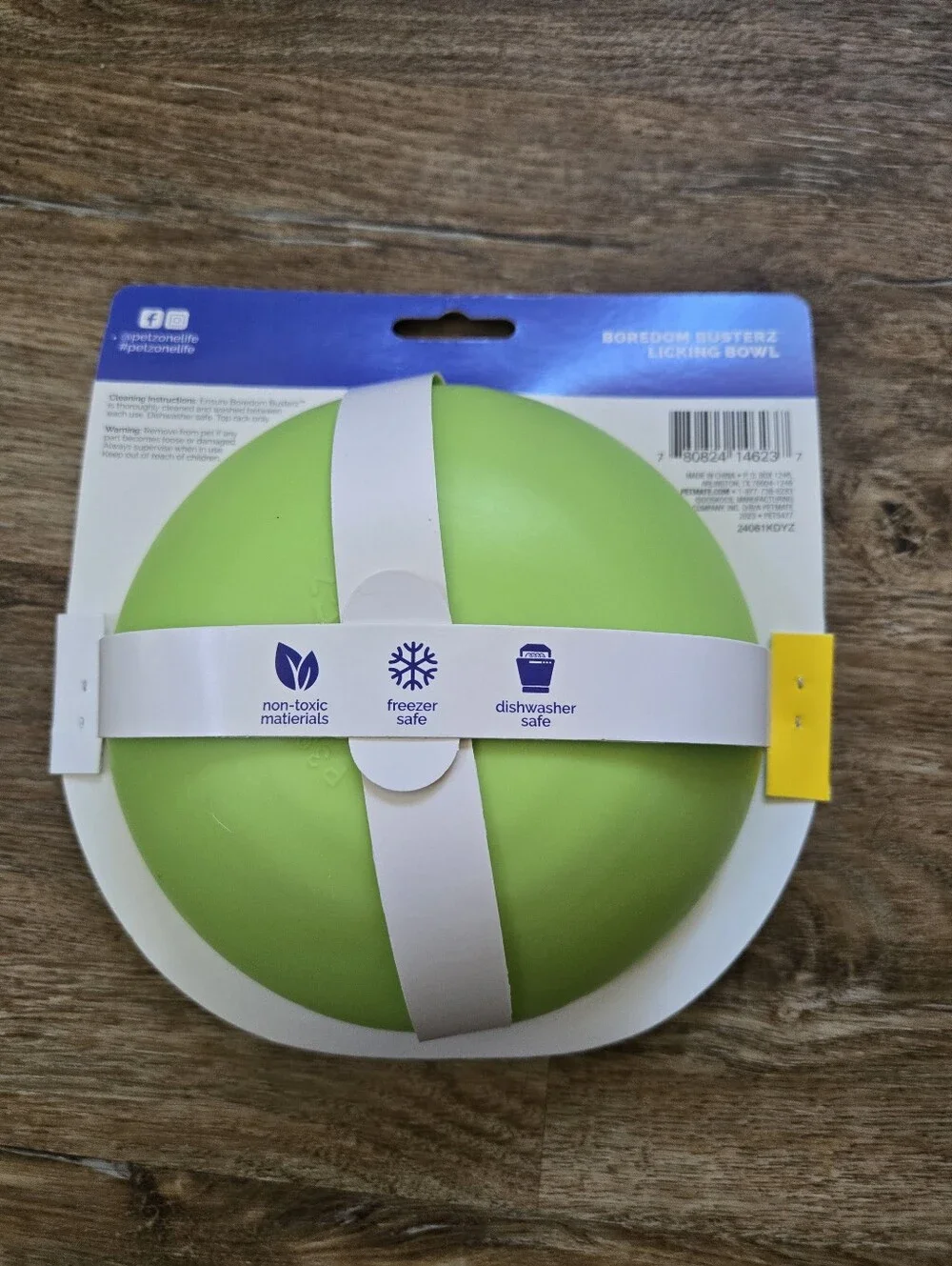 Boredom Busterz Licking Bowl - Green