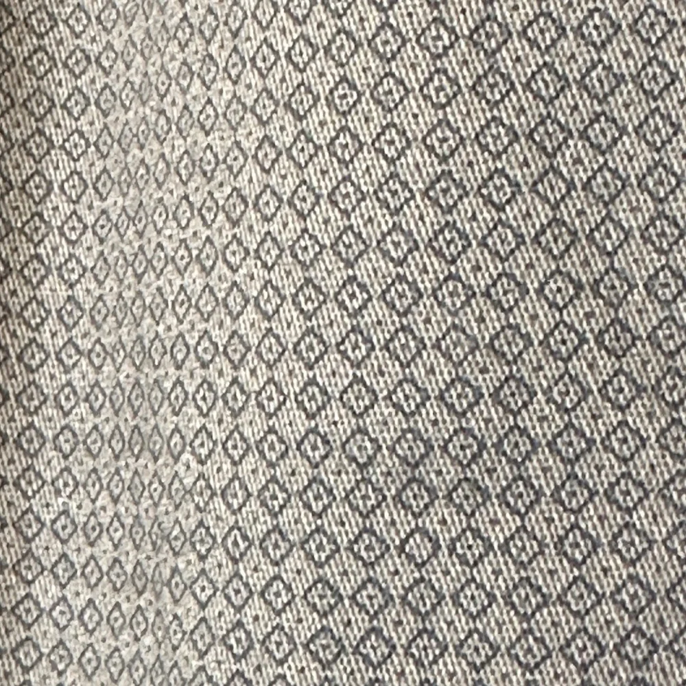 Raw Yarn | Geo Drawstring Elastic Waistband Pockets Ankle Snaps Pull On Pants