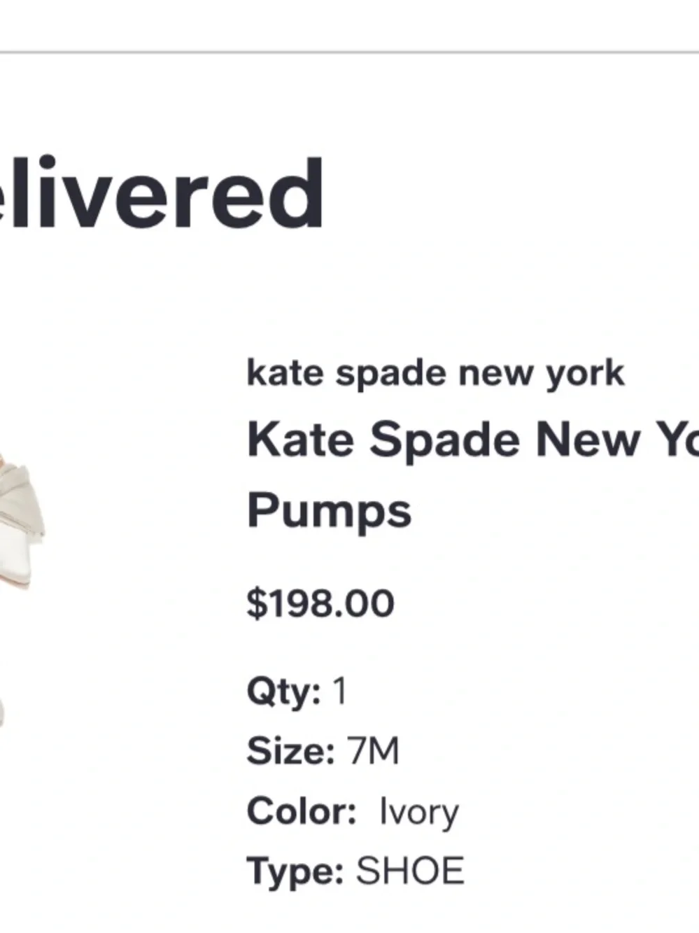 kate spade Marseille Ivory Satin Bow Slingback Pumps