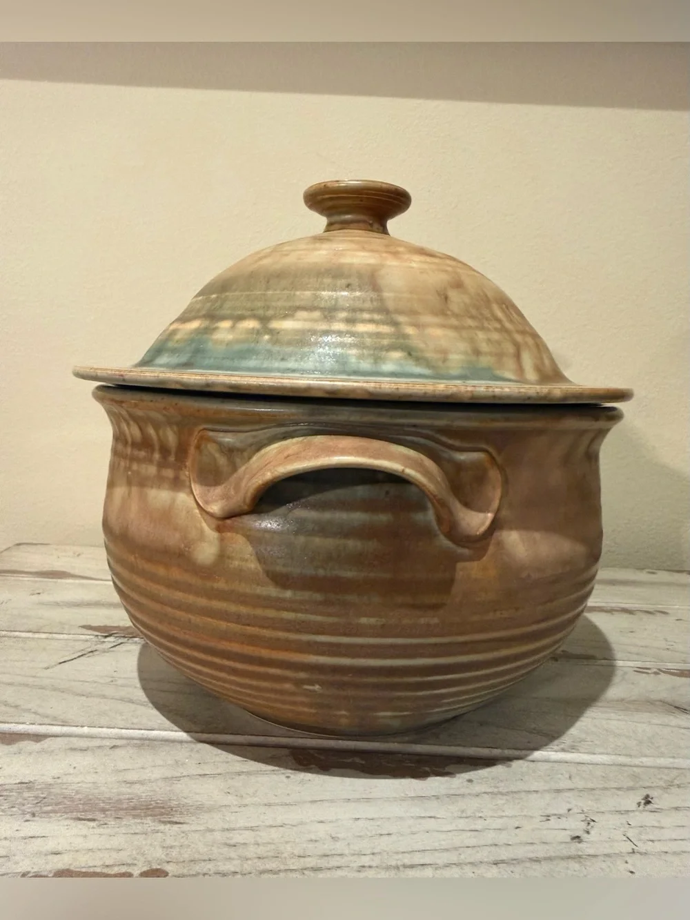 N/A teal art vintage