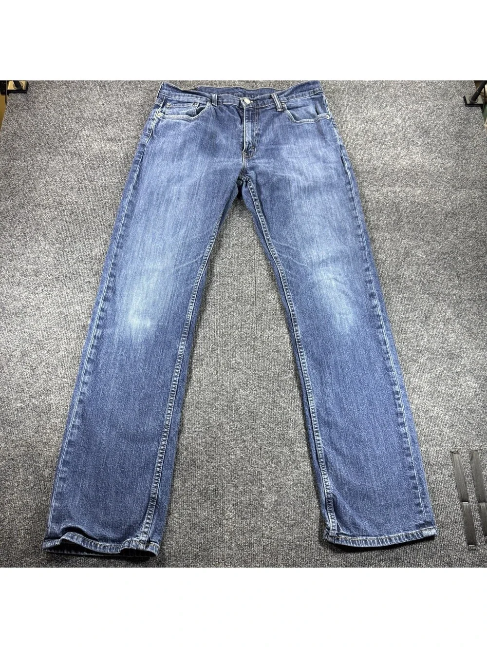 Levi's 559 Relaxed Straight Leg Medium Wash Blue Jeans 34x34