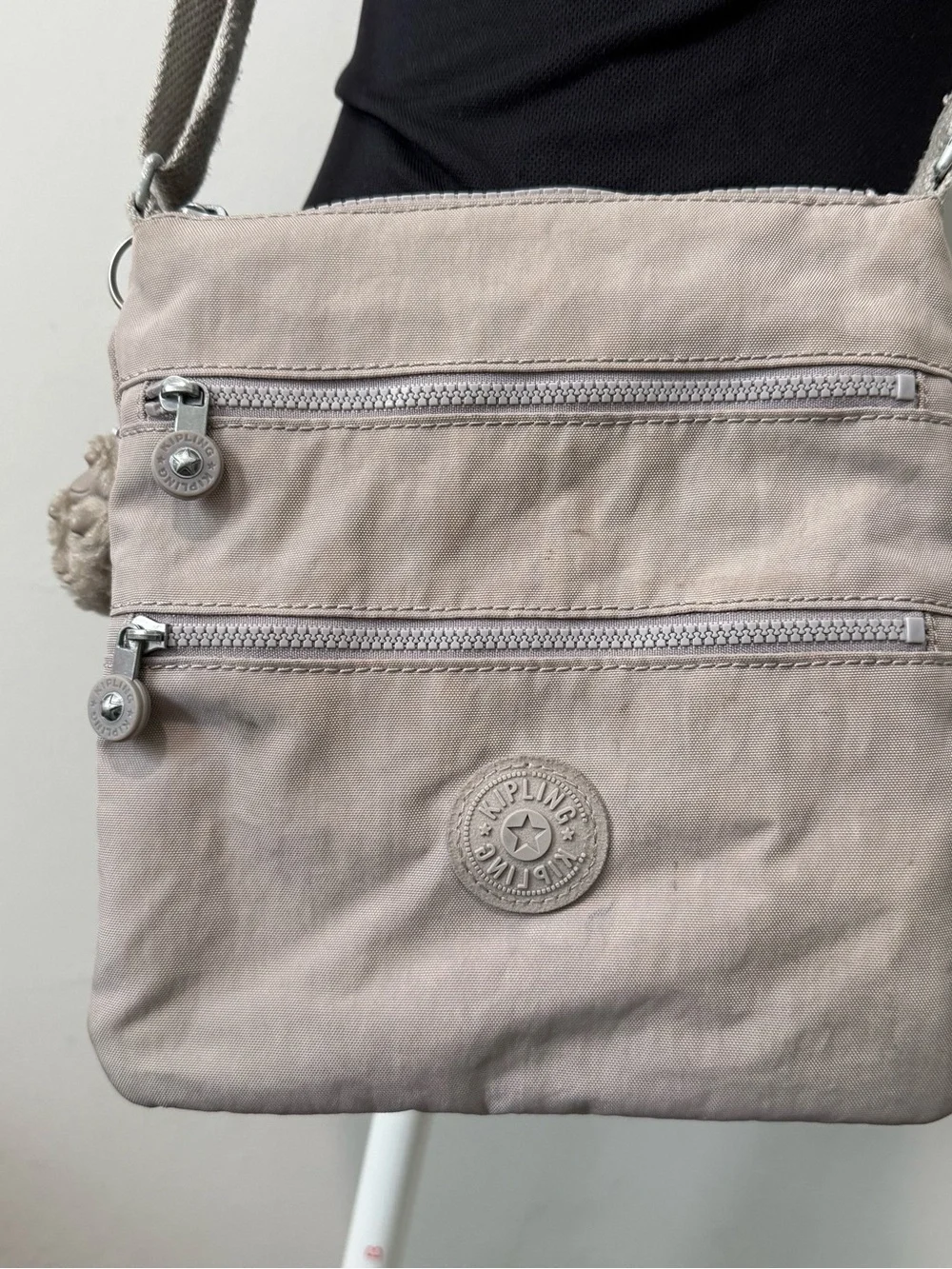 Kipling Small Crossbody Bag in Taupe