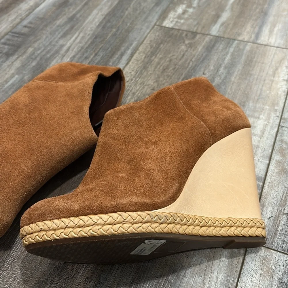 SCHUTZ suede wedge