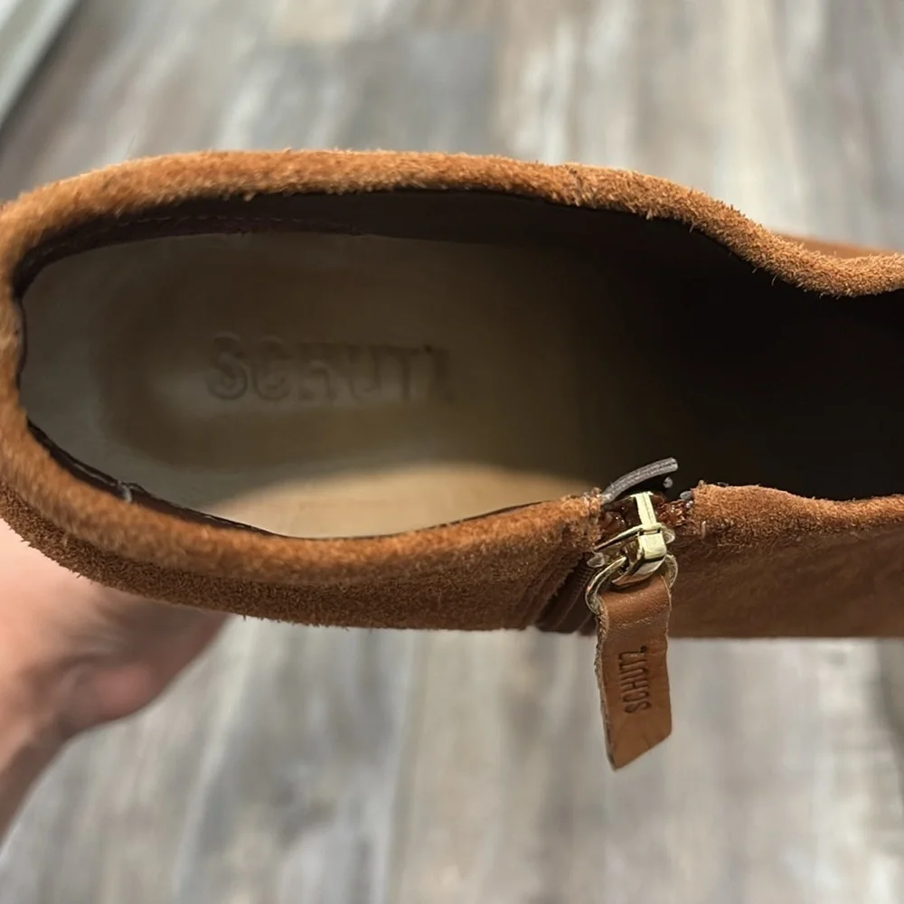 SCHUTZ suede wedge