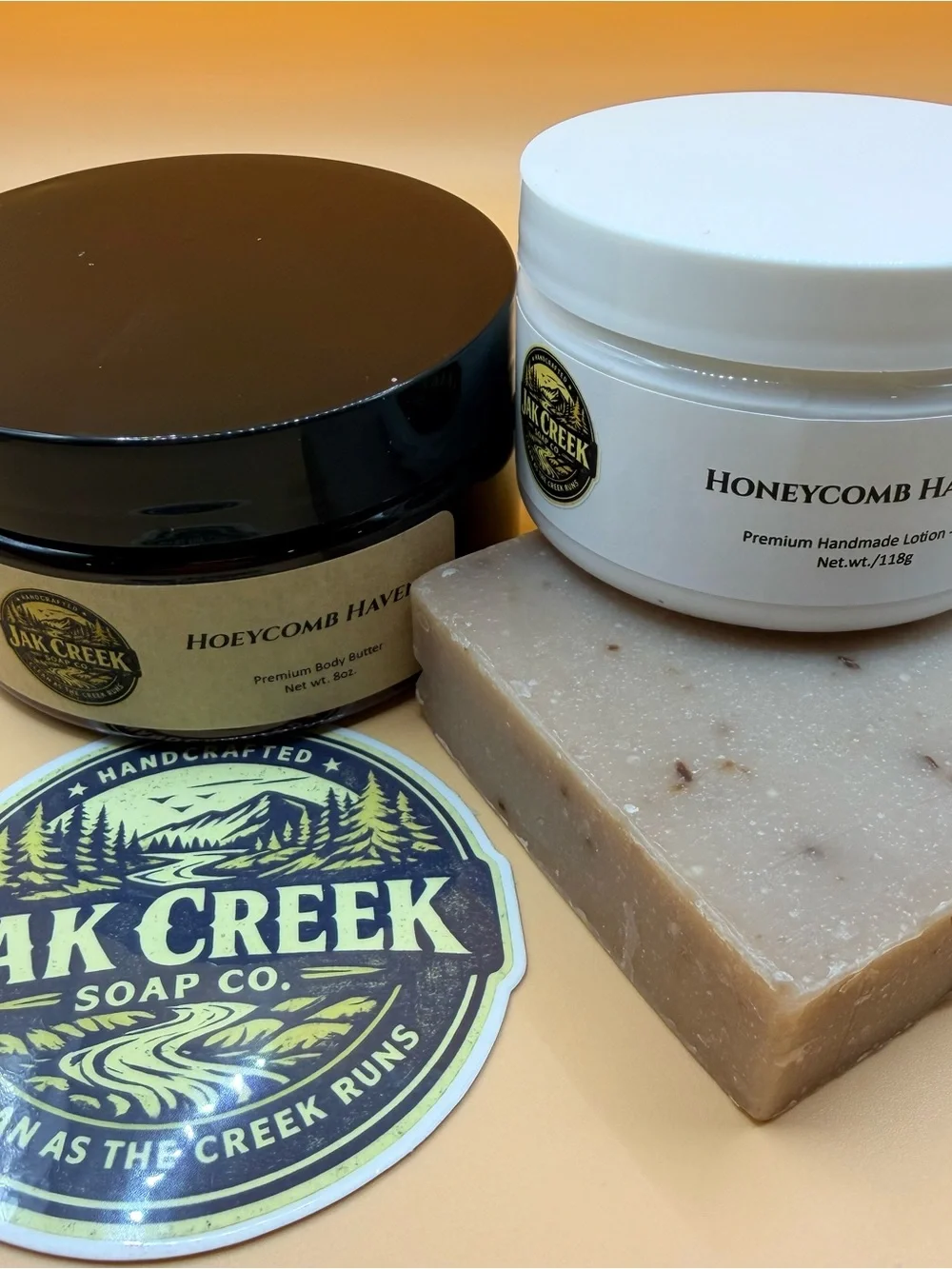 JAK Creek Soap Co. Honey bundle