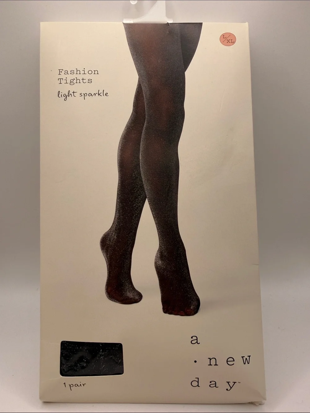 a‎ new day Black Light Sparkle Fashion Tights