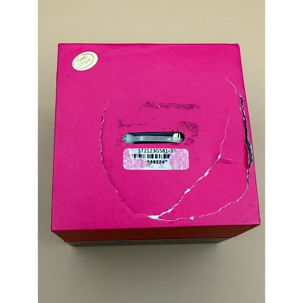💖⌚ Jessica Carlyle Watch & Bracelet Set Pink Hearts Gift Box NEW