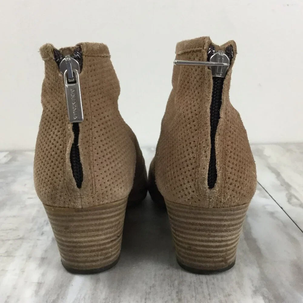 Aquatalia tan booties