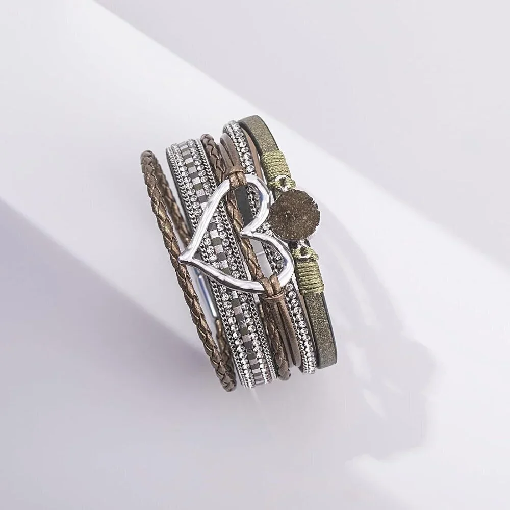 N/A leather wrap