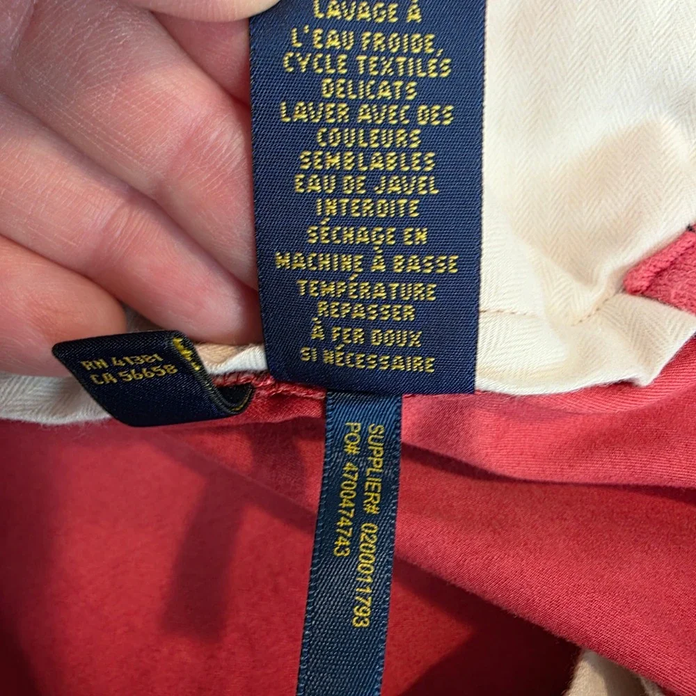 Polo Ralph Lauren measurements included