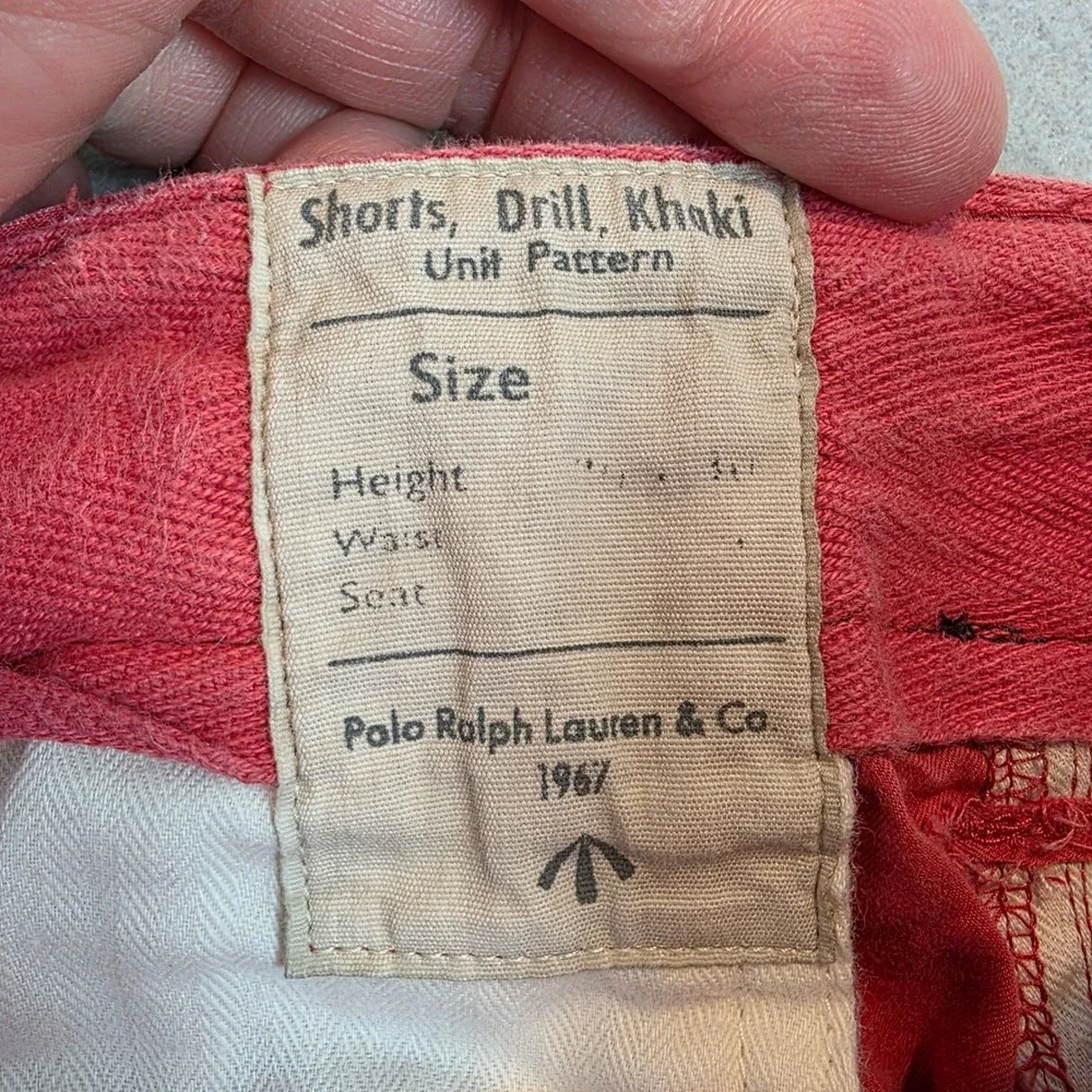 Polo Ralph Lauren measurements included