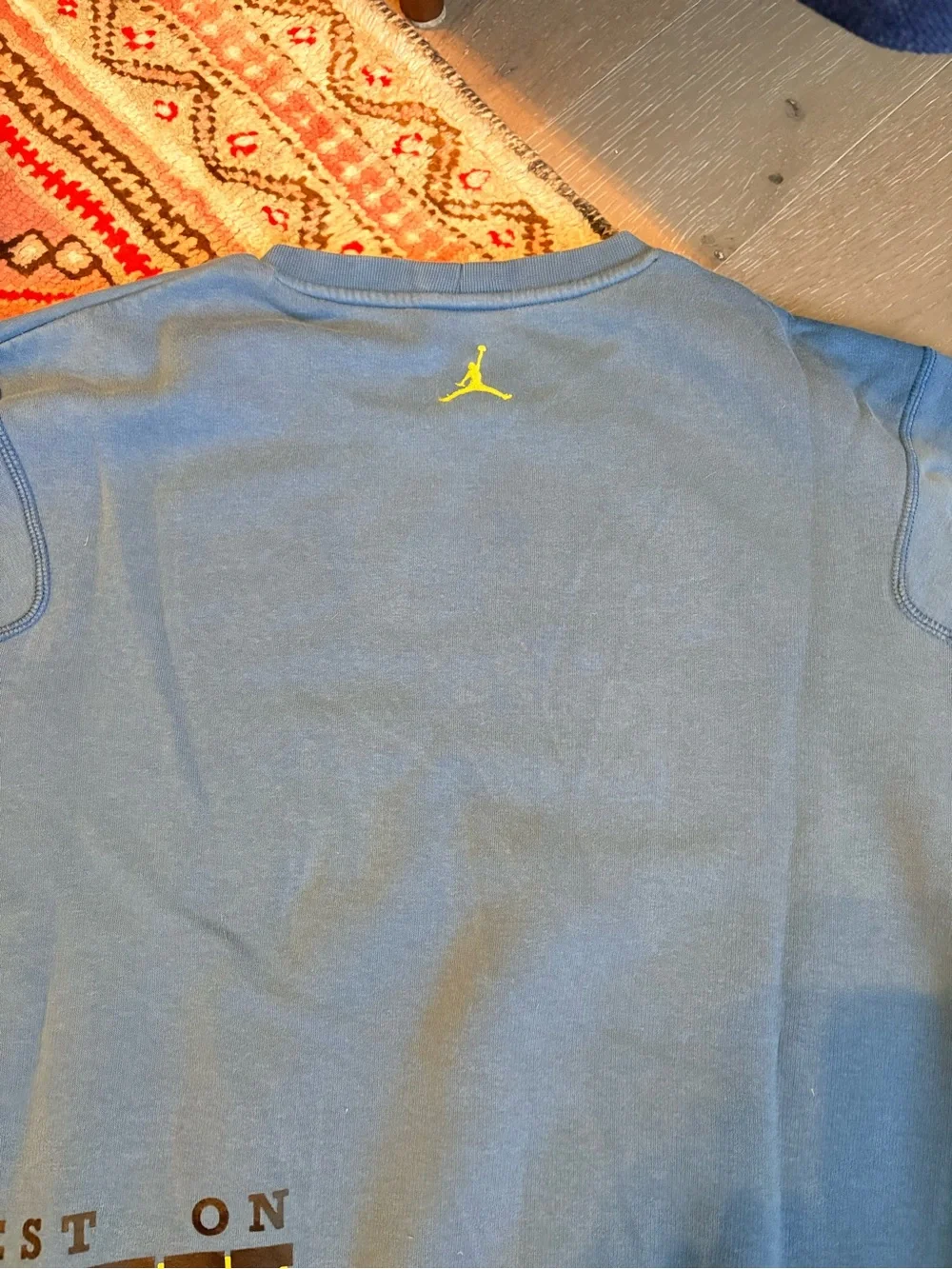 Jordan fit contrast nike