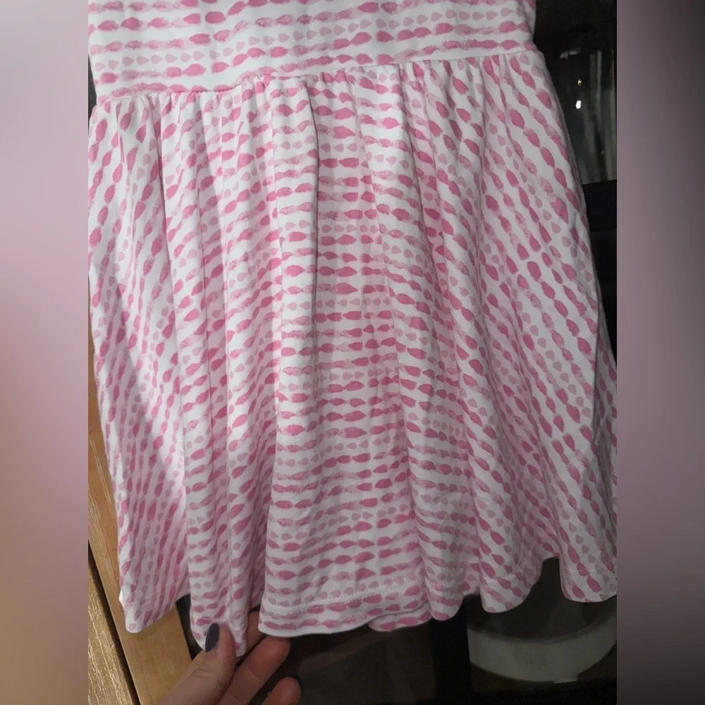 the Proper Peony pima dress play short sleeve print toddler girl casual flare