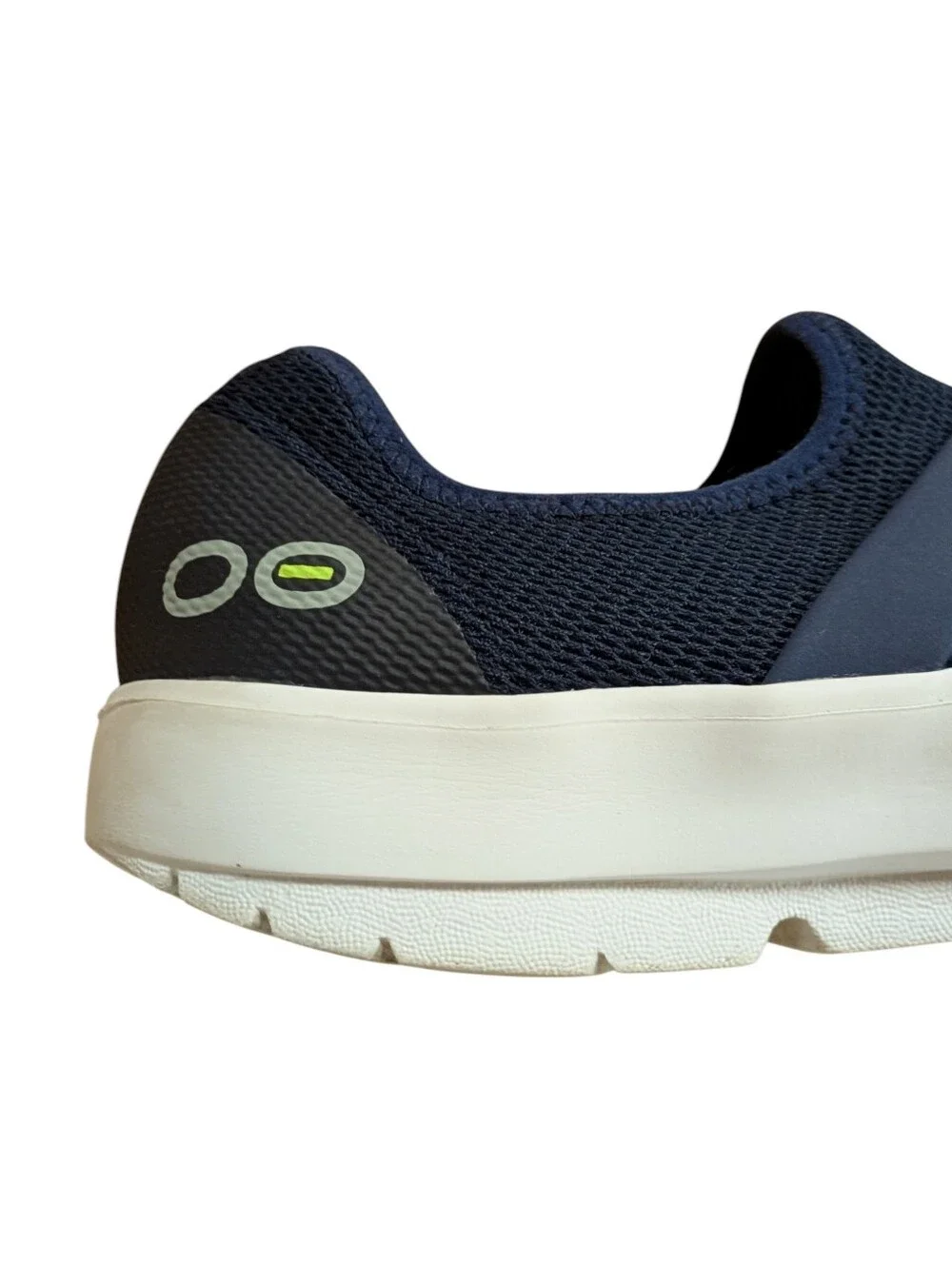 Oofos OOmg Low Navy Slip-On Sport Recovery Shoes Womens Size 8