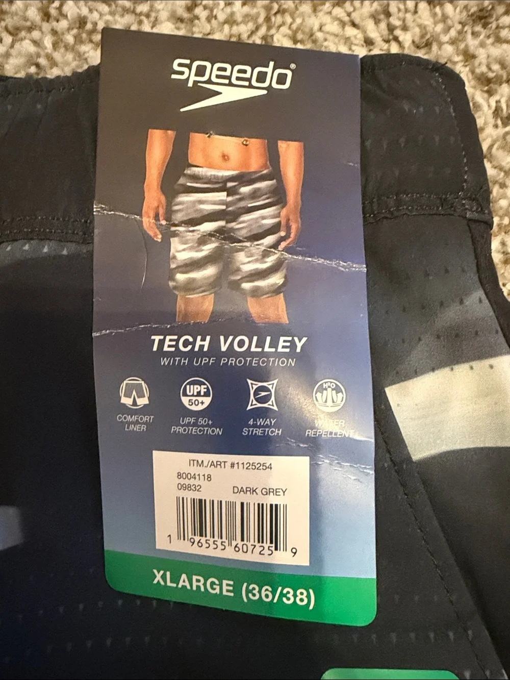 Speedo fabric elastic