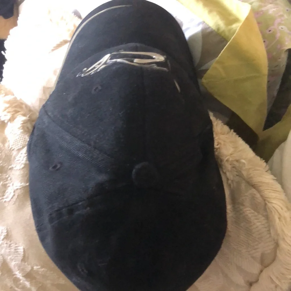 OCC Black, orange county choppers hat As seen in PacSun