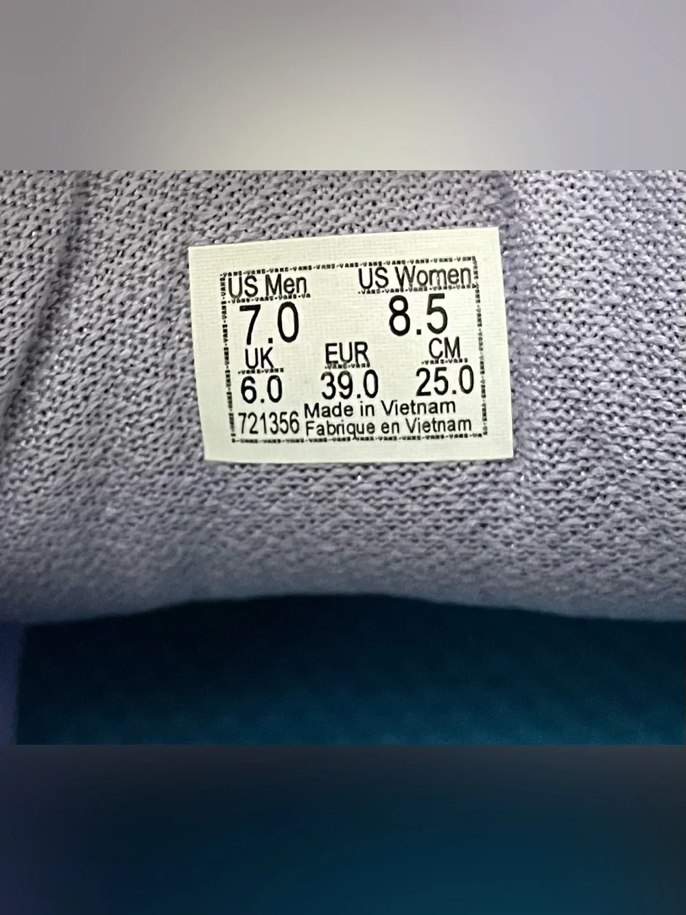 Vans please see