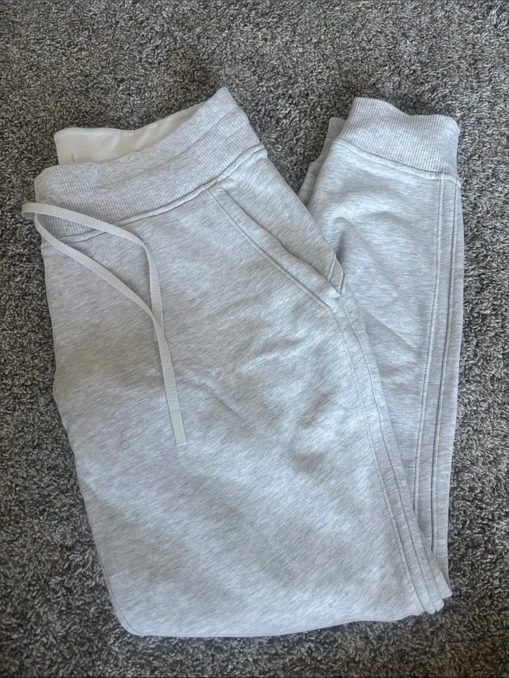 lululemon athletica Light Gray Women's Jogger Track Pants