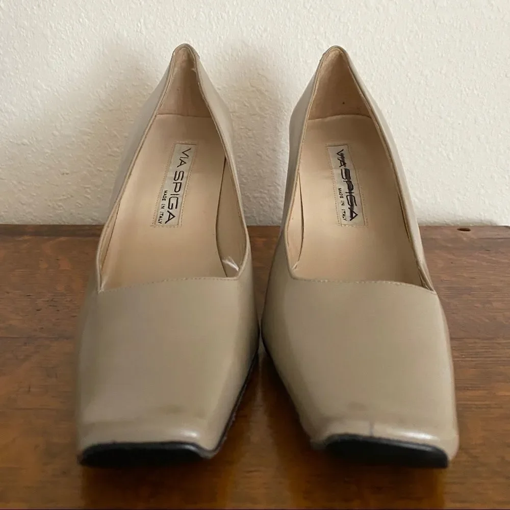 Via Spiga Heels‎ Tan