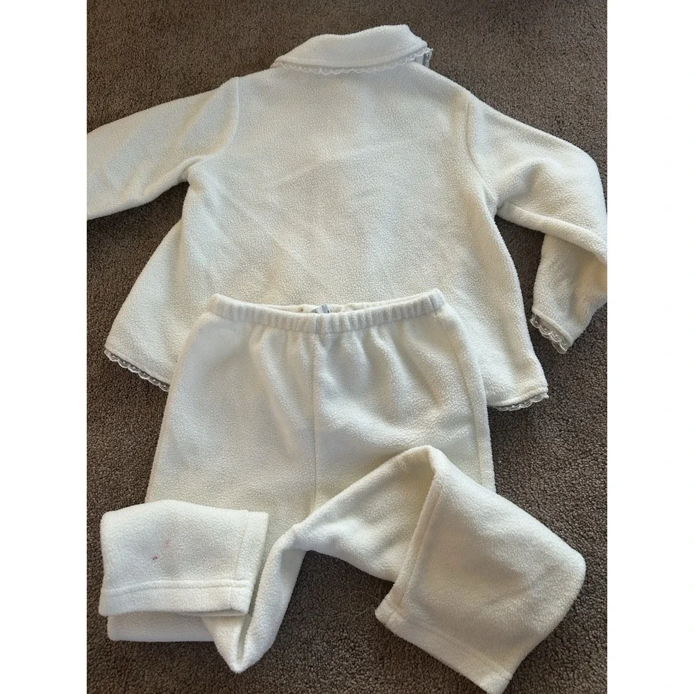 Vintage 80s/90s Sesame Street 2 Pc Fleece Outfit Size Toddler 4T