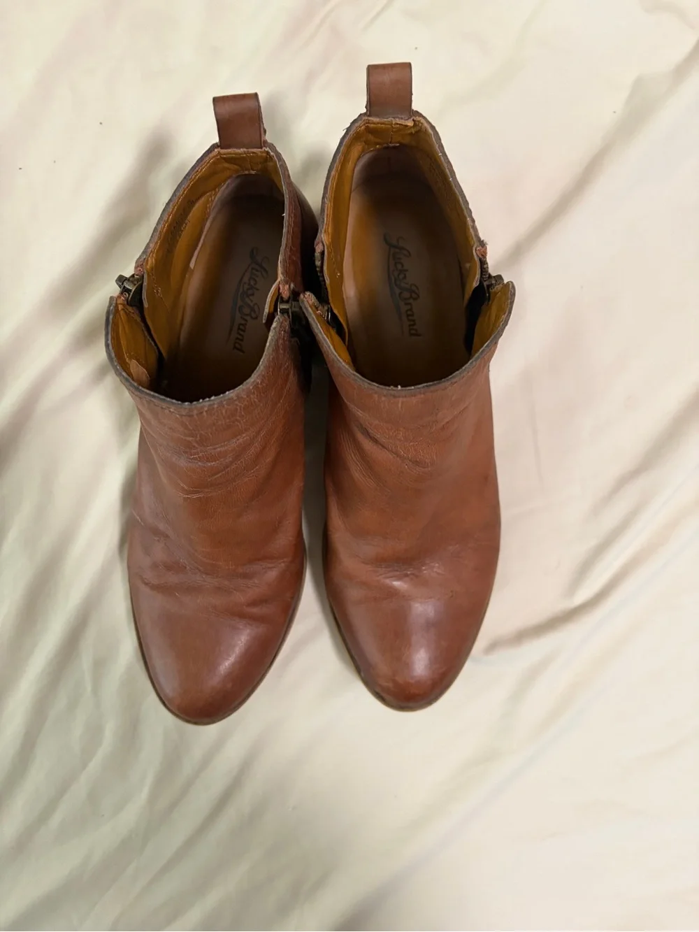 Lucky Brand tan leather