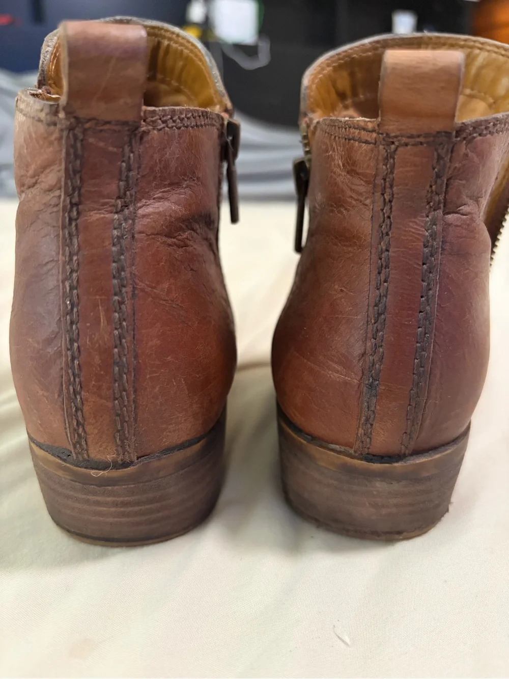 Lucky Brand tan leather