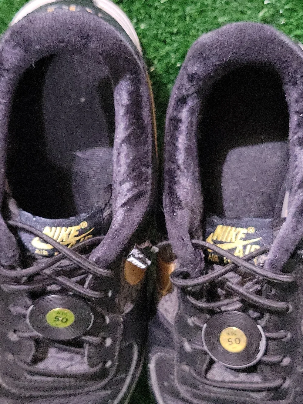 Nike Air Force 1 Low Men's Sneakers - Black/Gold
