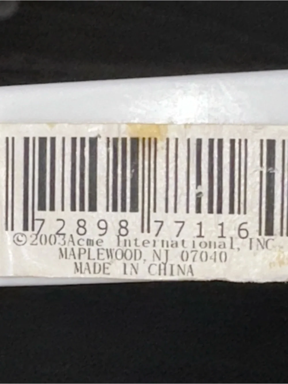 ACME product set