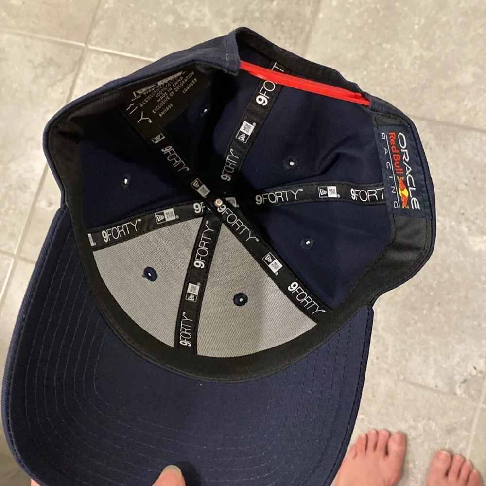 New Era Oracle Red Bull Racing Navy Blue Adjustable 9FORTY Cap