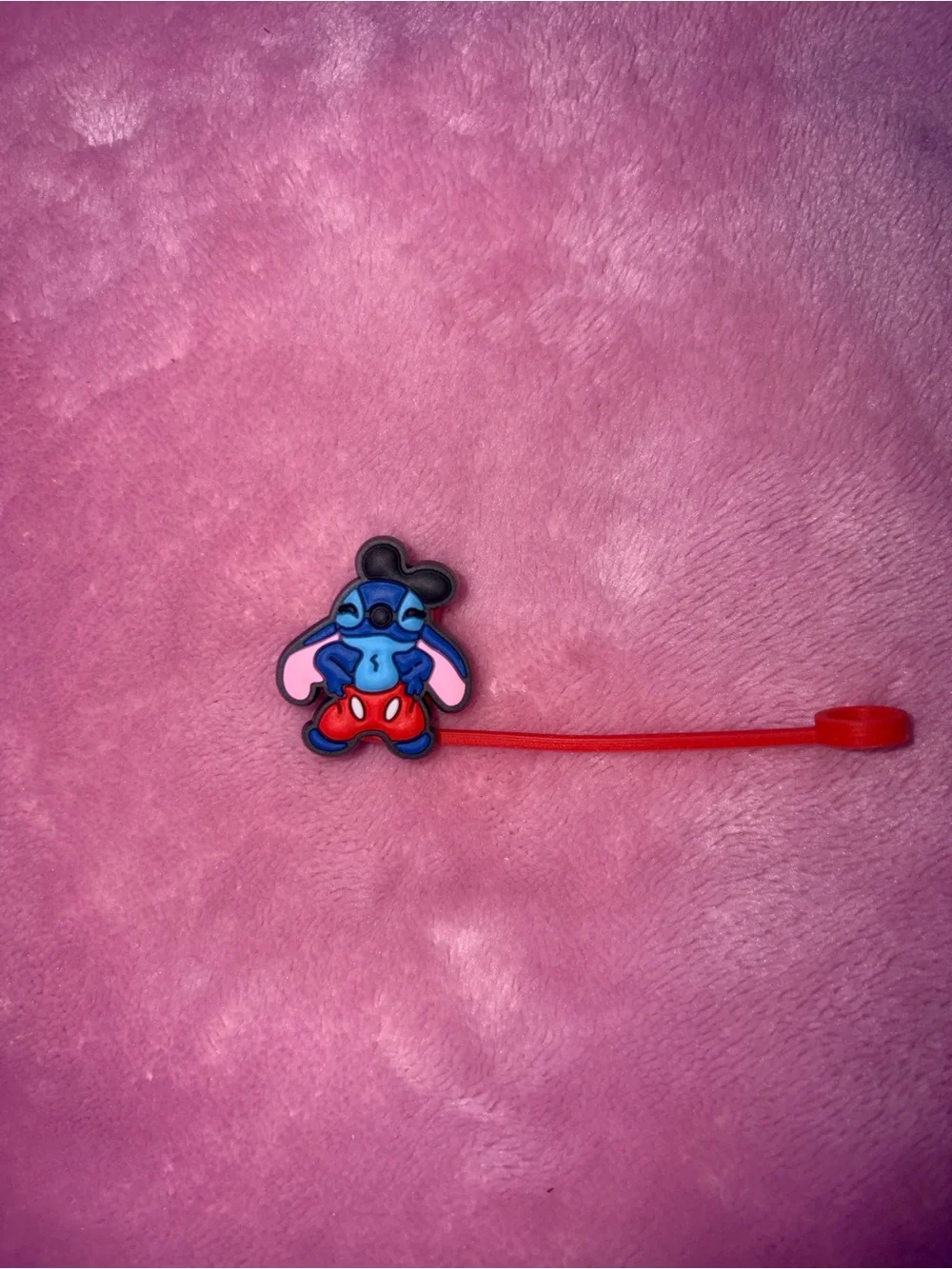 Mickey Mouse Cartoon Stitch Straw Cover