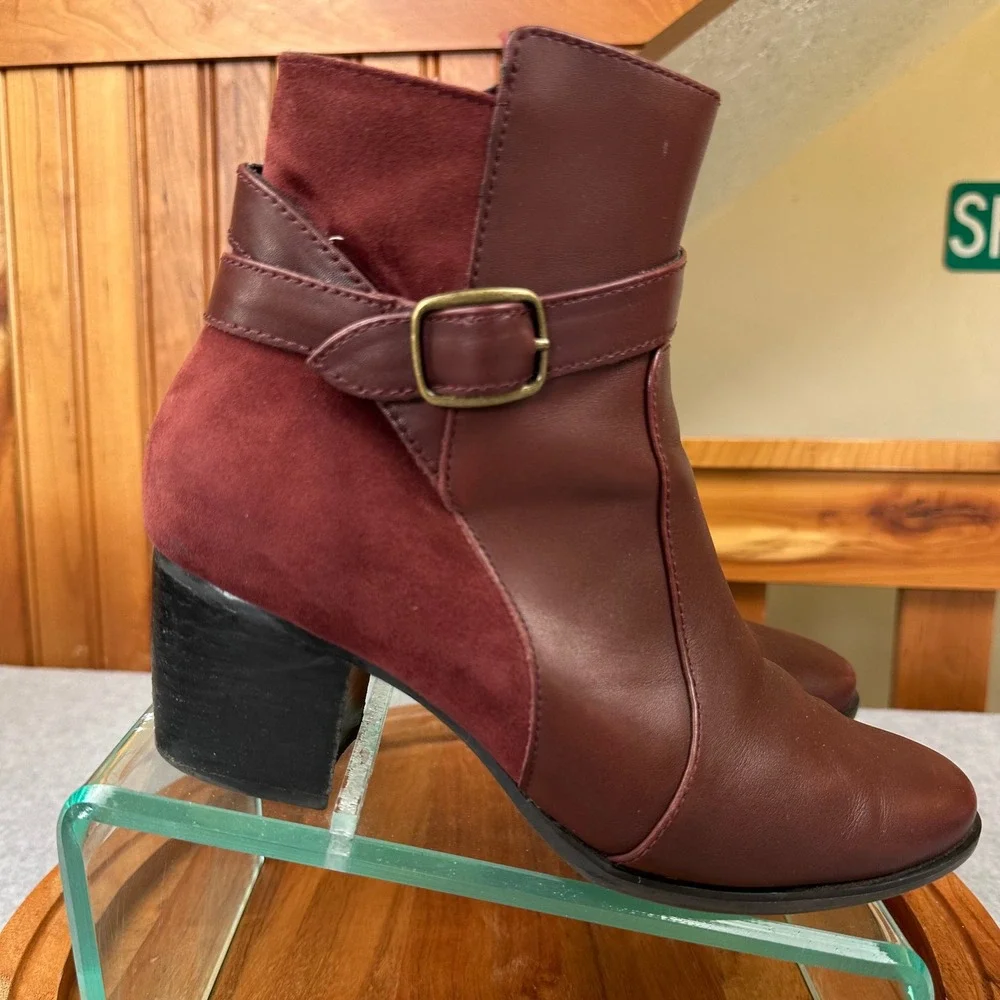 Aertex burgundy ankle
