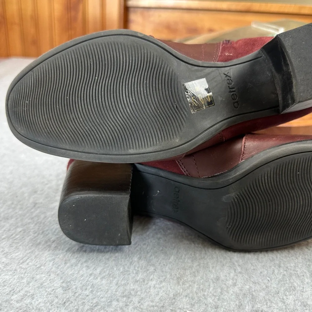Aertex burgundy ankle