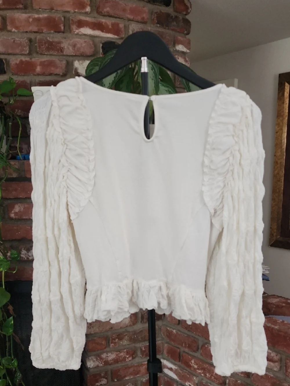 Free People sleeves layered top