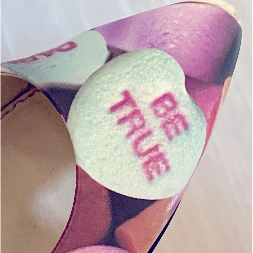 Valentine Conversation Candy Heels