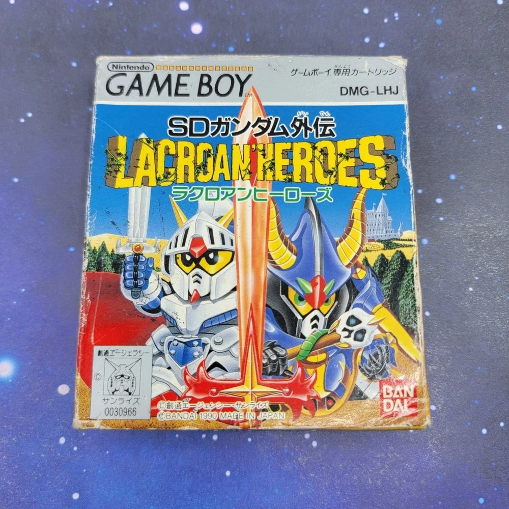 SD Gundam Gaiden Lacroan Heroes (Nintendo Game Boy) JAPANESE Video Game 1421