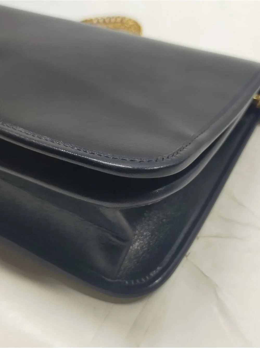 Vintage Dior navy blue small cross body