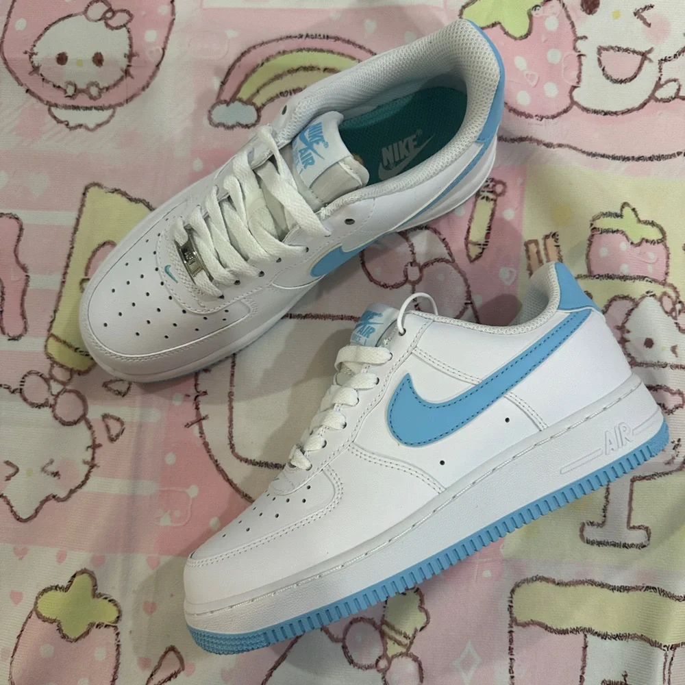 Nike Air Force 1 White Teal Men's Sneakers