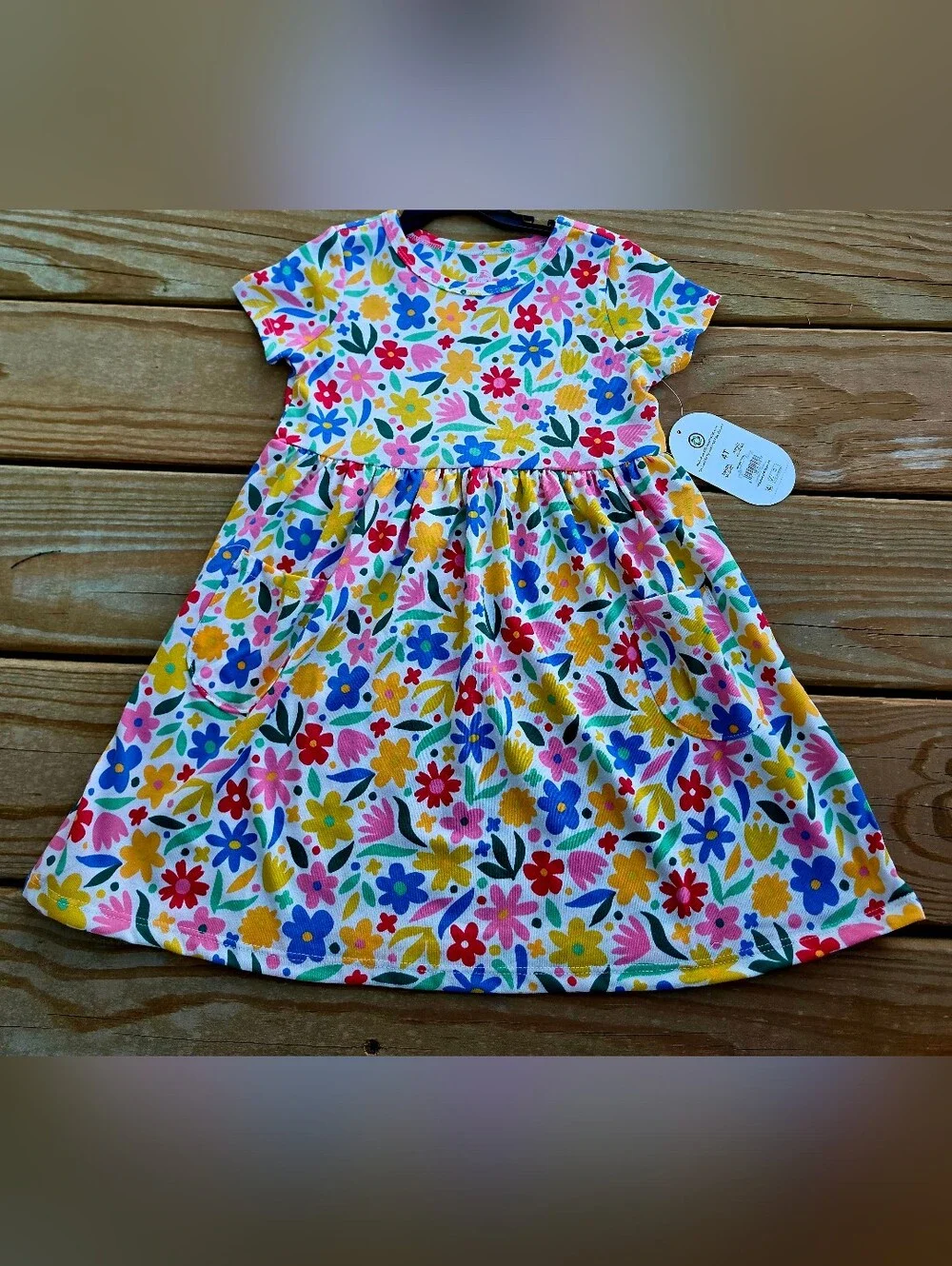 Wonder Nation Baby and Toddler Girls Play Dress